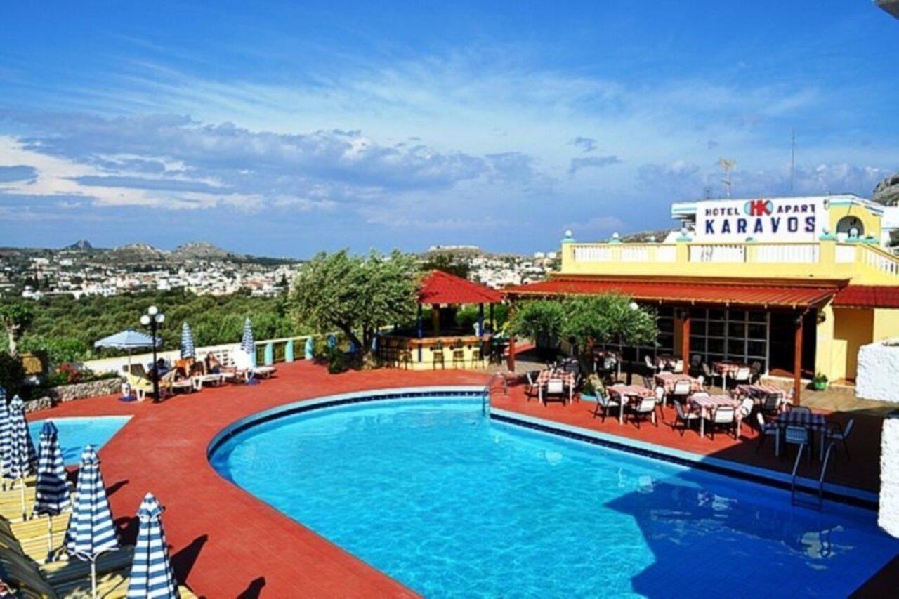 Karavos Hotel Apartments Архангелос Екстериор снимка